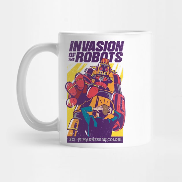 INVASION OF ROBOTS by madeinchorley